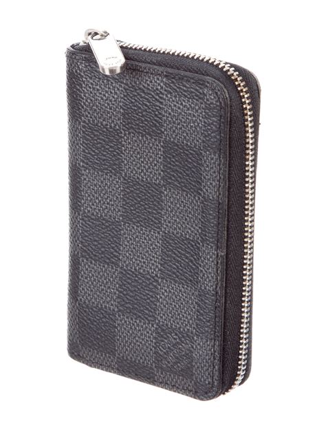 louis vuitton mens wallet damier|louis vuitton damier zipper.